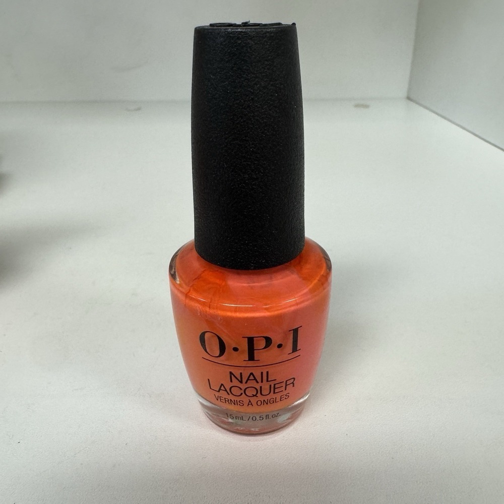 OPI "‎ Toucan Do It If You Try" Liquid Orange Nail Polish (NL A67) 0.5oz